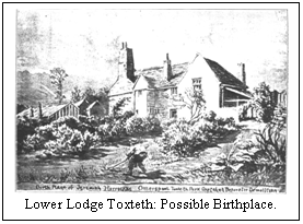 Lower Lodge Toxteth: Possible Birth Place Lower Lodge Toxteth: Possible Birth Place