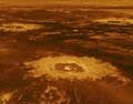 venus crater