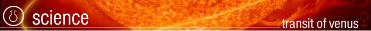 transit of venus - science