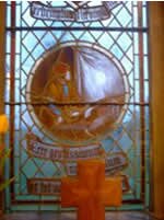 stained glass window